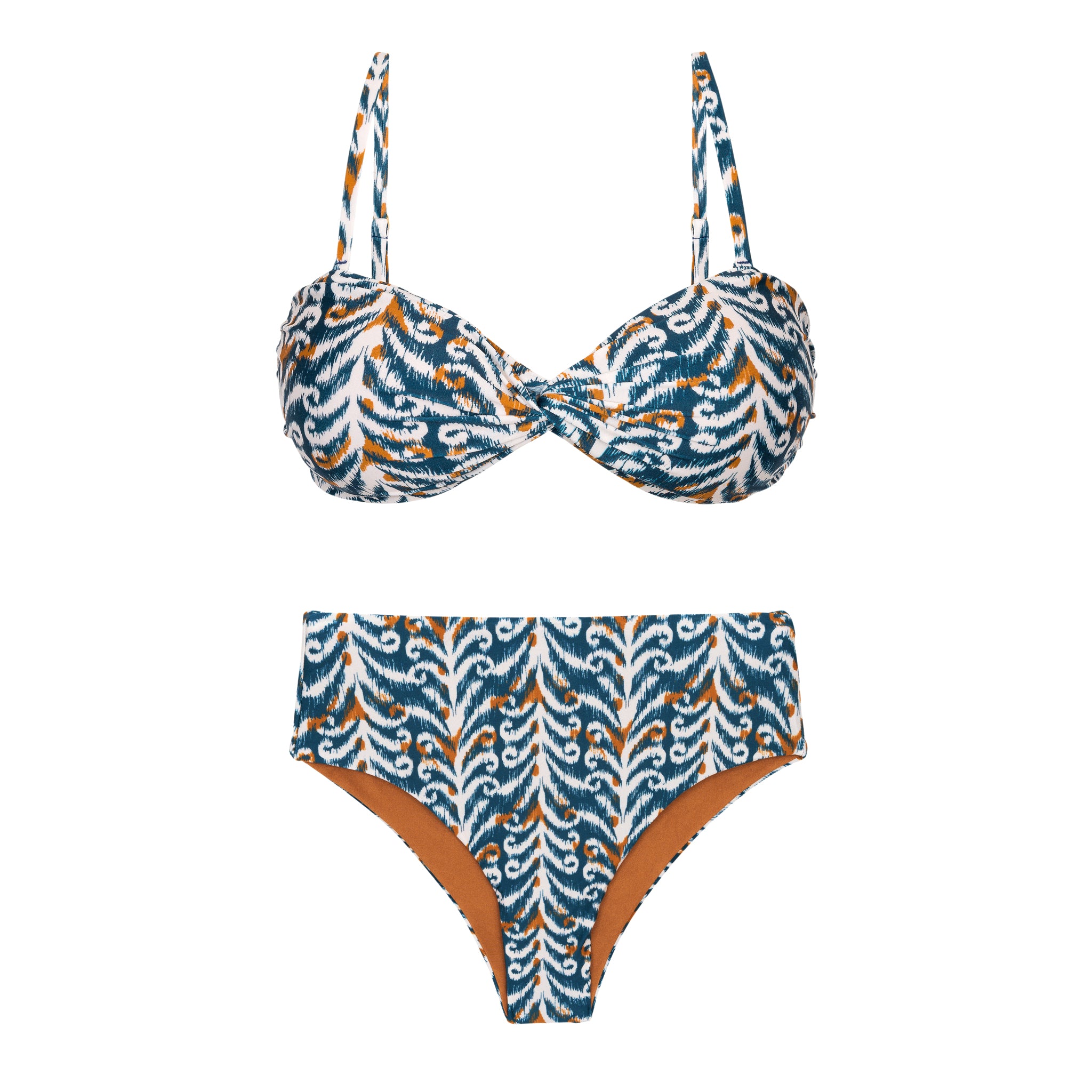Product Front: Rio De Sol Set Set Ikat Twist Hotpants