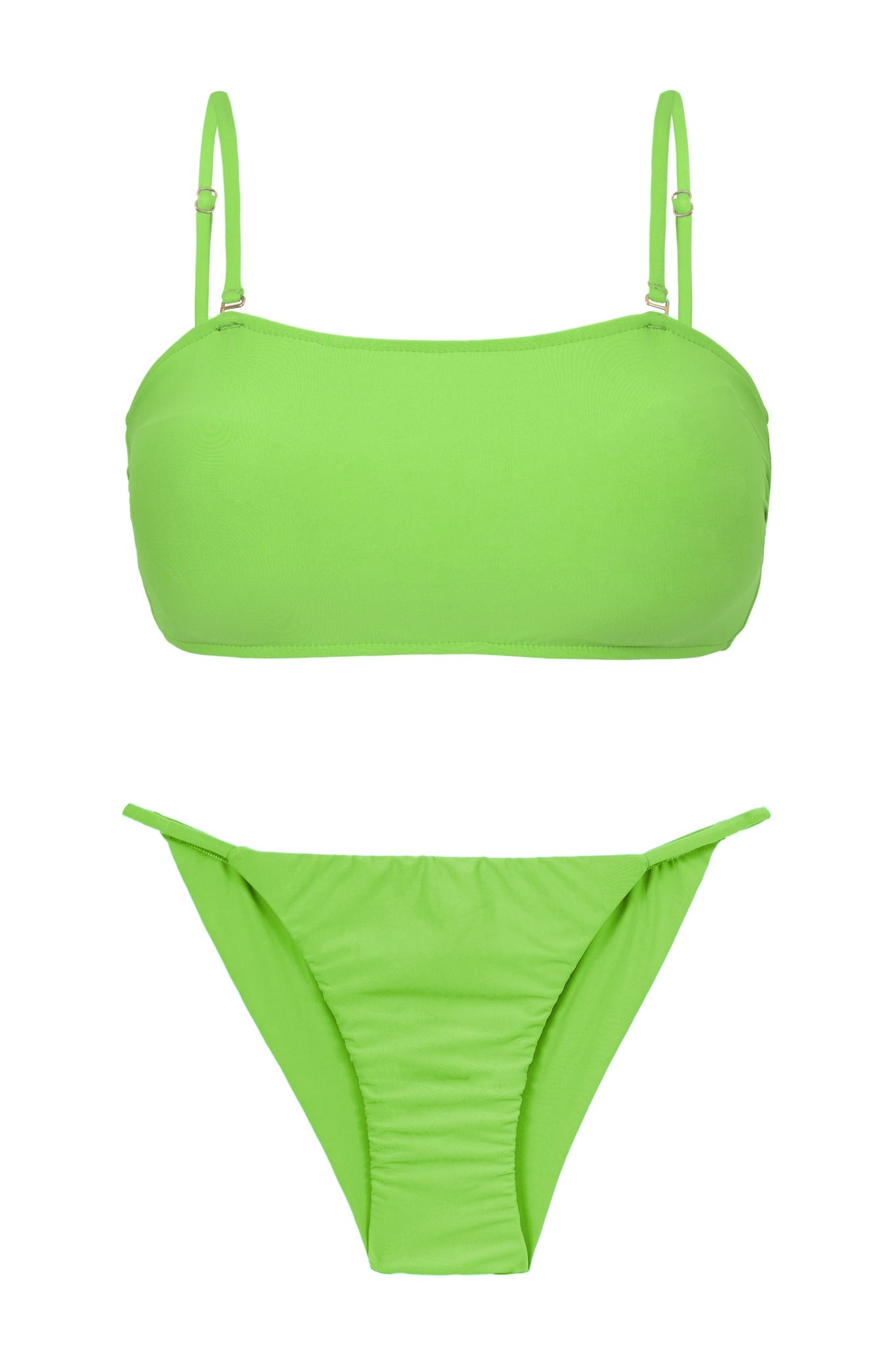 Product Front: Rio De Sol Set Set Lemon Bandeau-Reto Cheeky-Fixa
