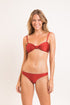Model Front: Rio De Sol Set Set Shimmer-Liquor Bandeau-Joy Essential