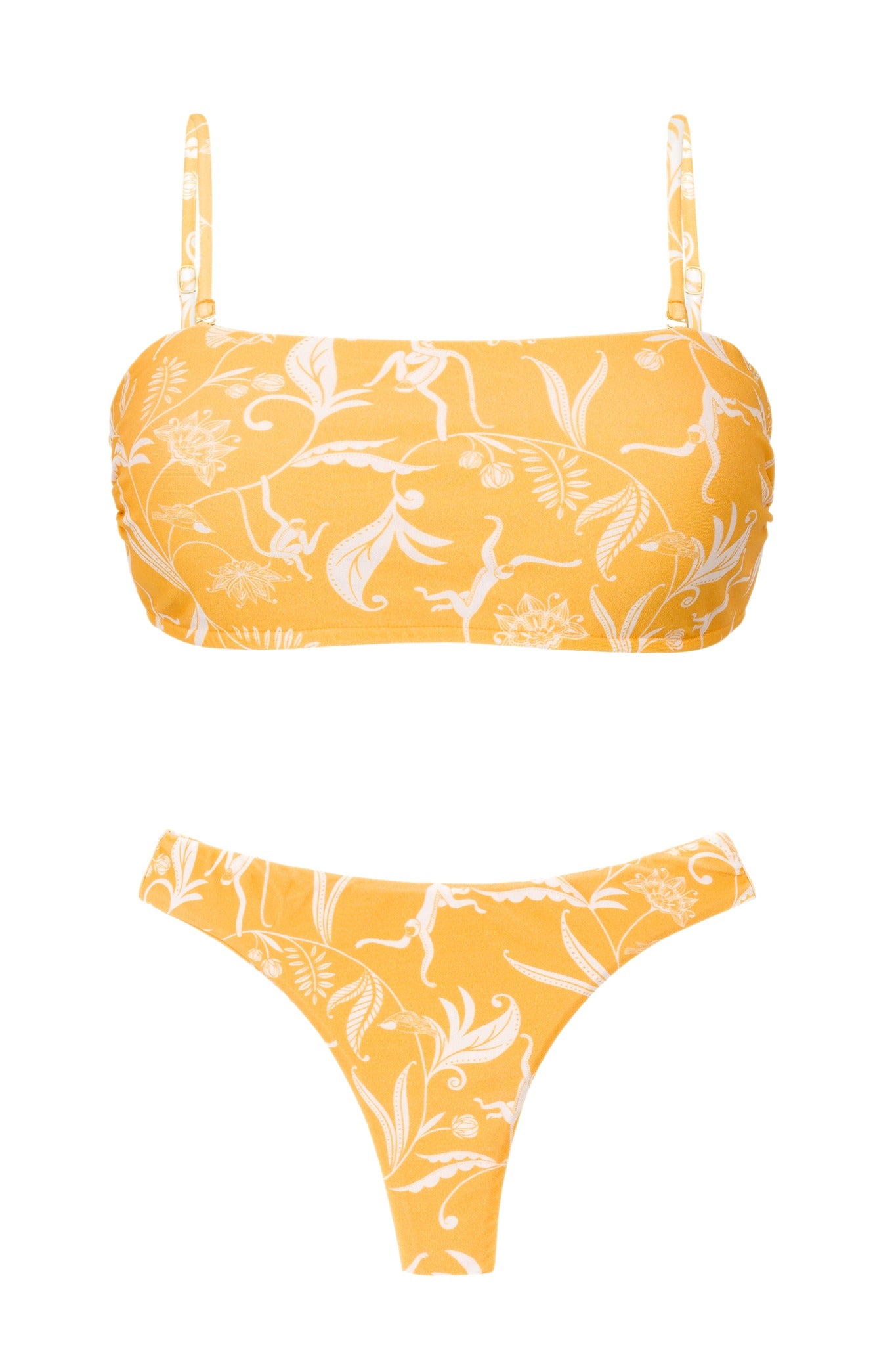 Product Front: Rio De Sol Set Set Sunny-Forest Bandeau-Reto Nice-Fio