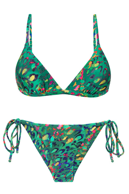 Product Front: Rio De Sol Set Set Wilds Tri-Fixo Cheeky-Tie