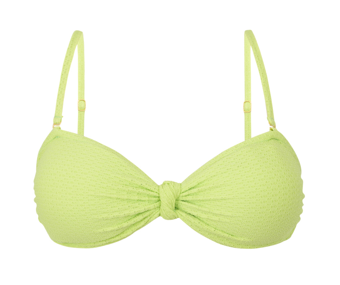 Product Front: Rio De Sol Top Top Bora-Citrus Bandeau-Joy