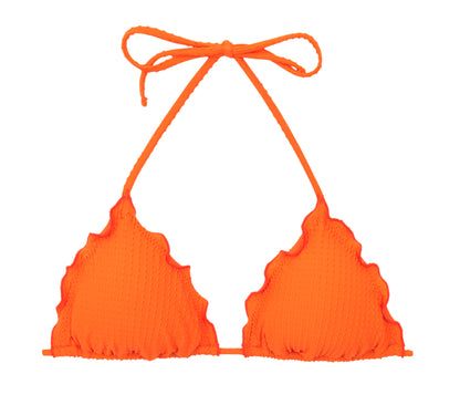 Product Front: Rio De Sol Top Top Dots-Orange Frufru