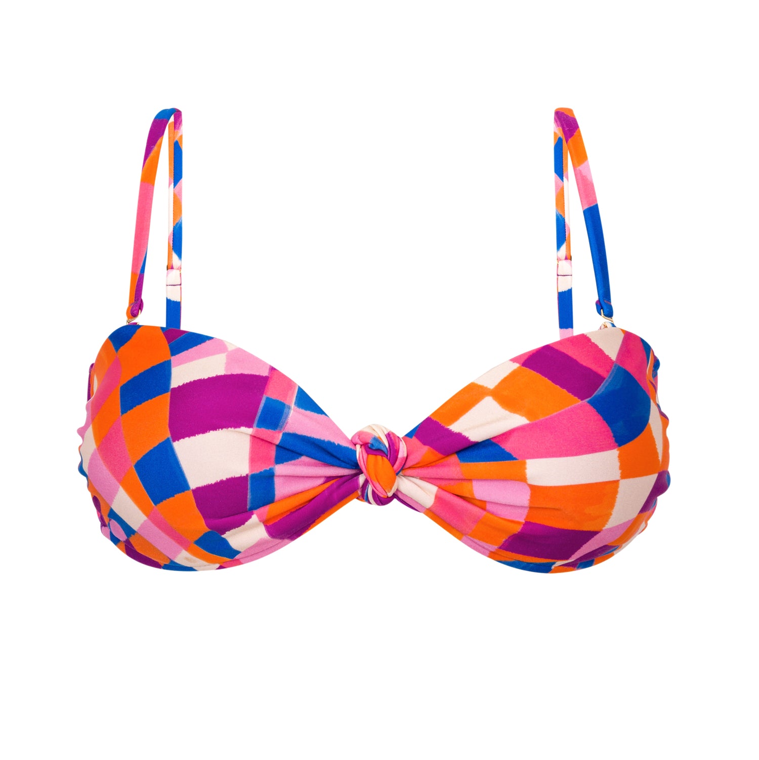 Product Front: Rio De Sol Top Top Funny Bandeau-Joy