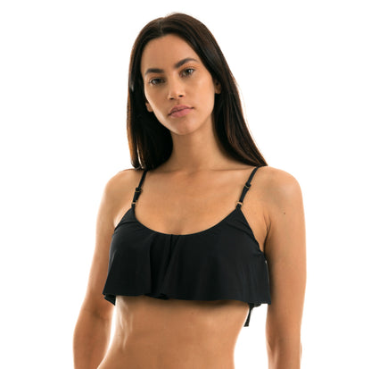 Gallery: Rio De Sol Top Top Leopardo Black Babado