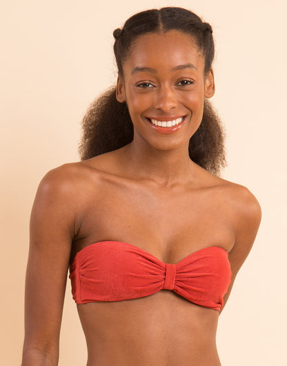 Image 10: Rio De Sol Top Top Malibu-Chili Bandeau-Duo