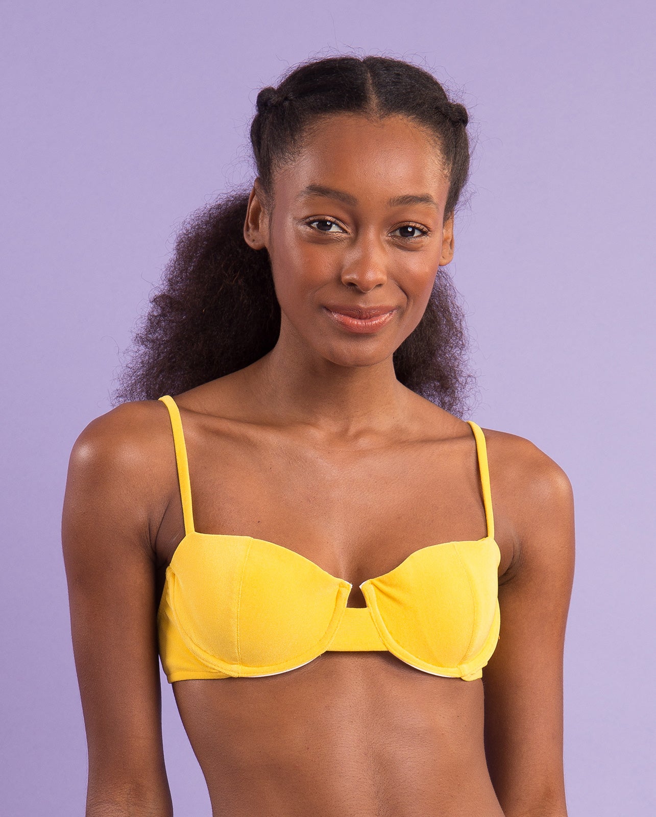 Image 10: Rio De Sol Top Top Malibu-Yellow Balconet