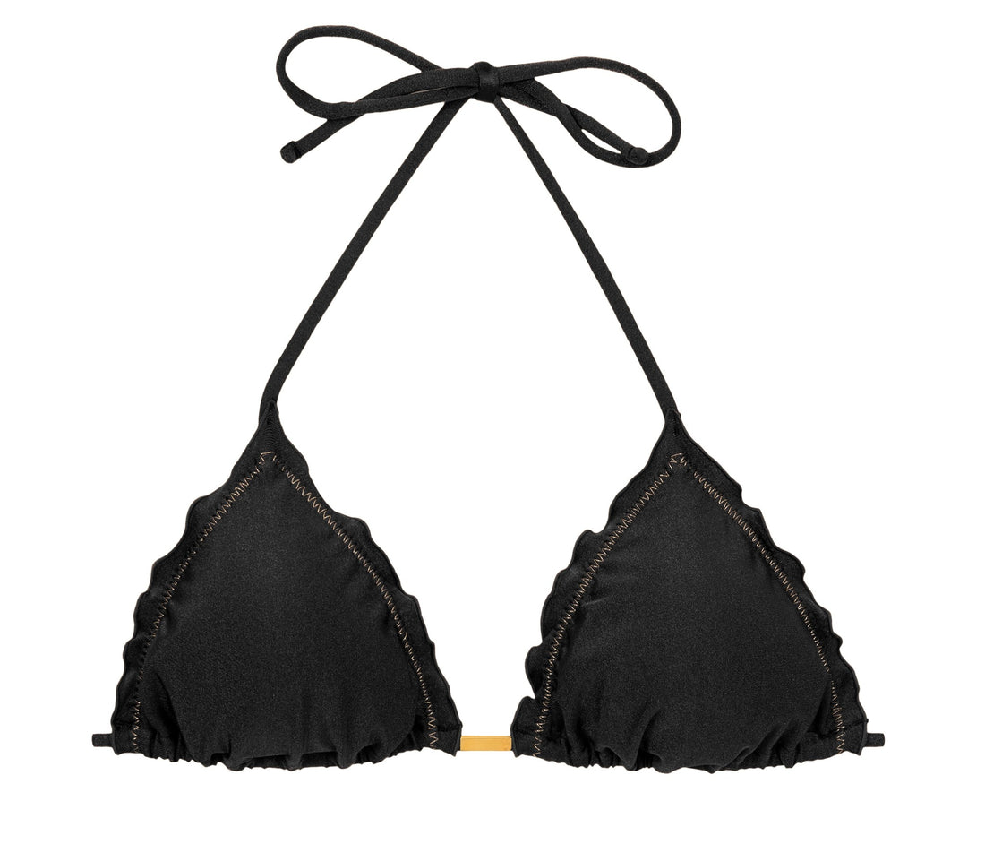Product Front: Rio De Sol Top Top Shimmer-Black Frufru