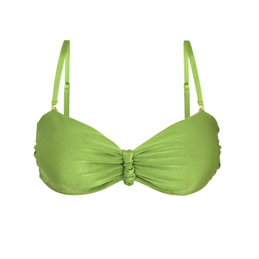 Product Front: Rio De Sol Top Top Shimmer-Botanica Bandeau-Crispy