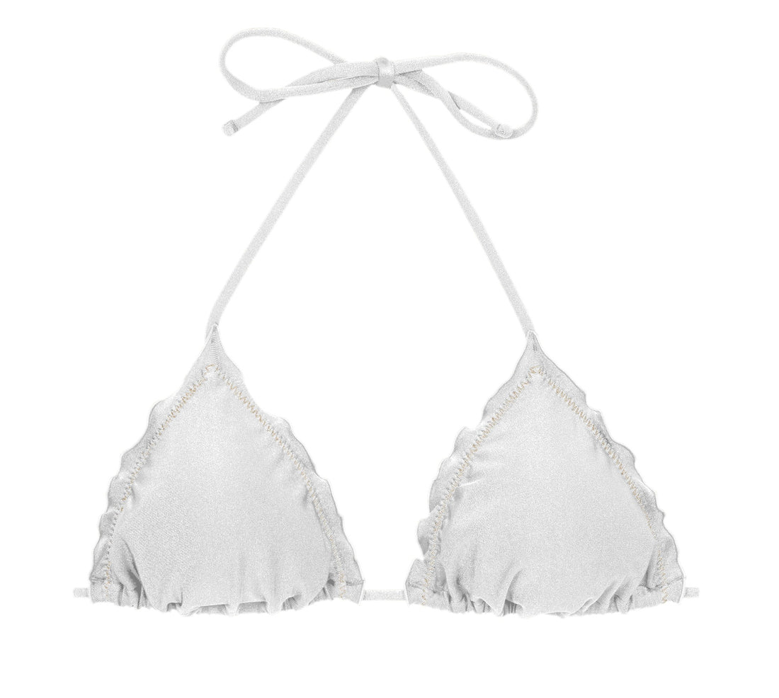 Product Front: Rio De Sol Top Top Shimmer-White Frufru