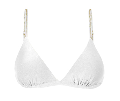 Product Front: Rio De Sol Top Top Shimmer-White Tri-Fixo