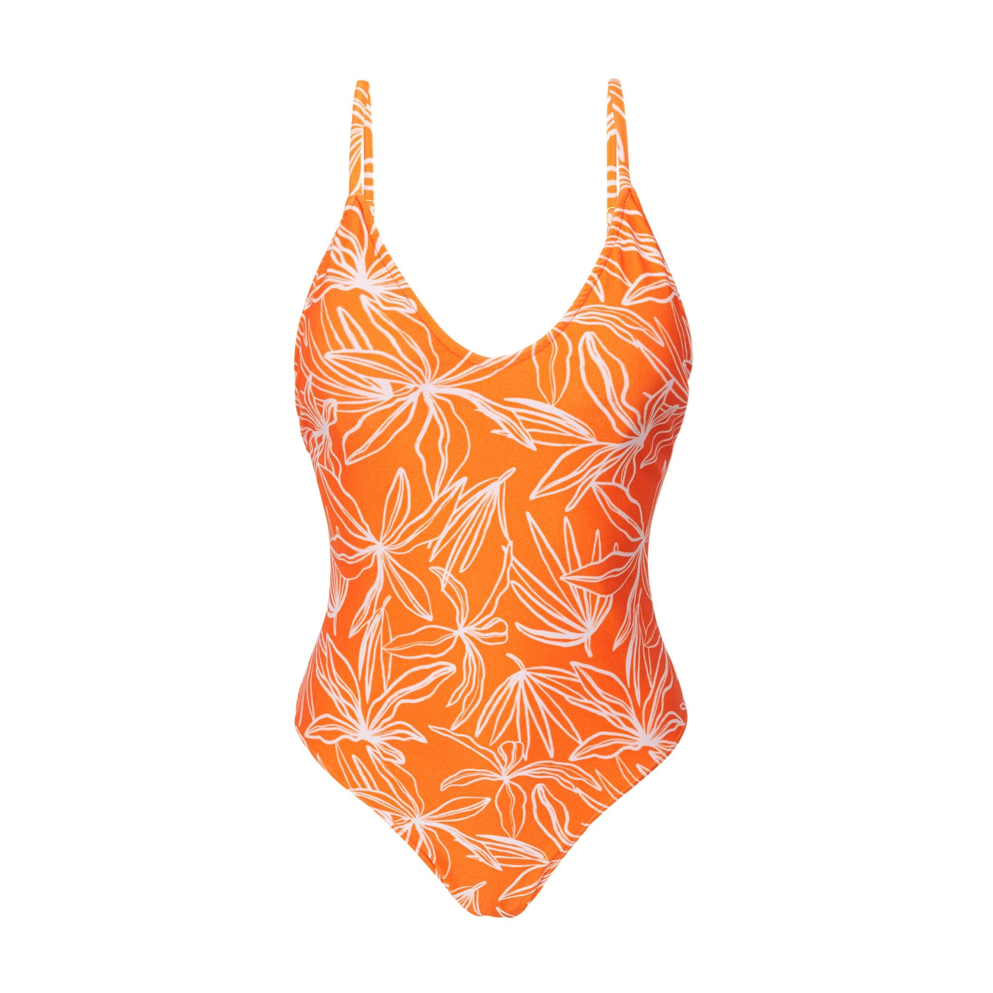Product Front: Rio De Sol One-Piece Trail-Orange Hype