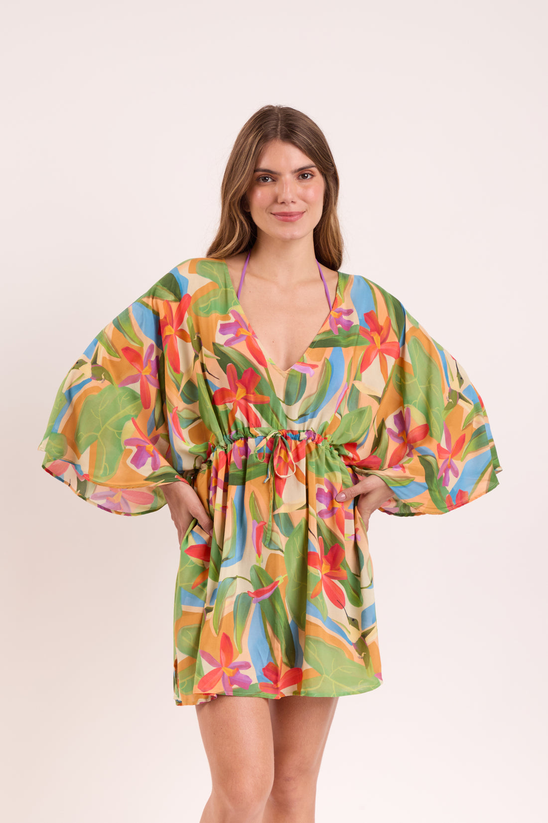 Gallery: Rio De Sol Beach Dresses Tropical Kaftan Bel
