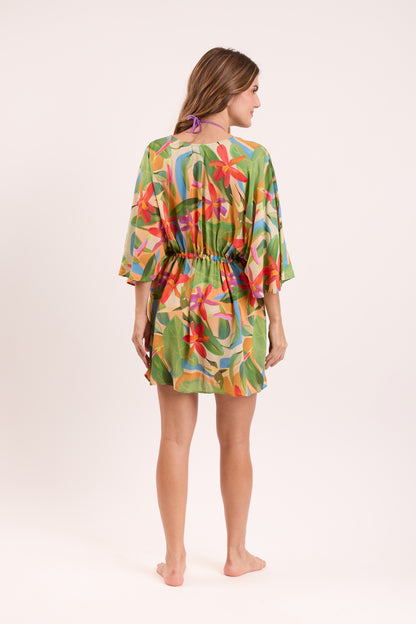 Model Back: Rio De Sol Kaftans / Cover Ups Tropical Kaftan Bel