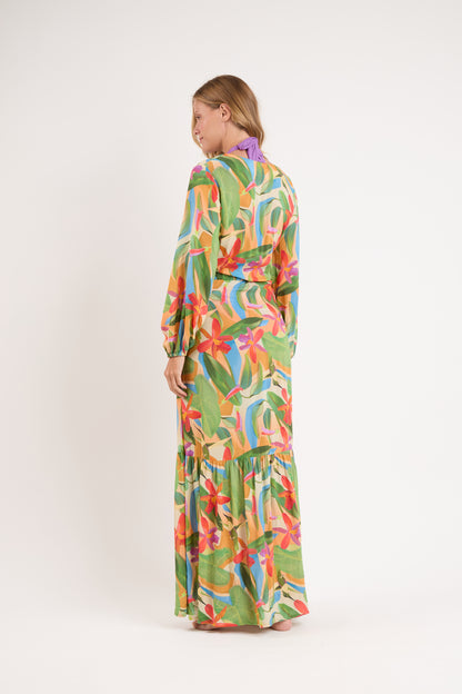 Image 05: Rio De Sol Maxi Dresses Tropical Long Dress Verona