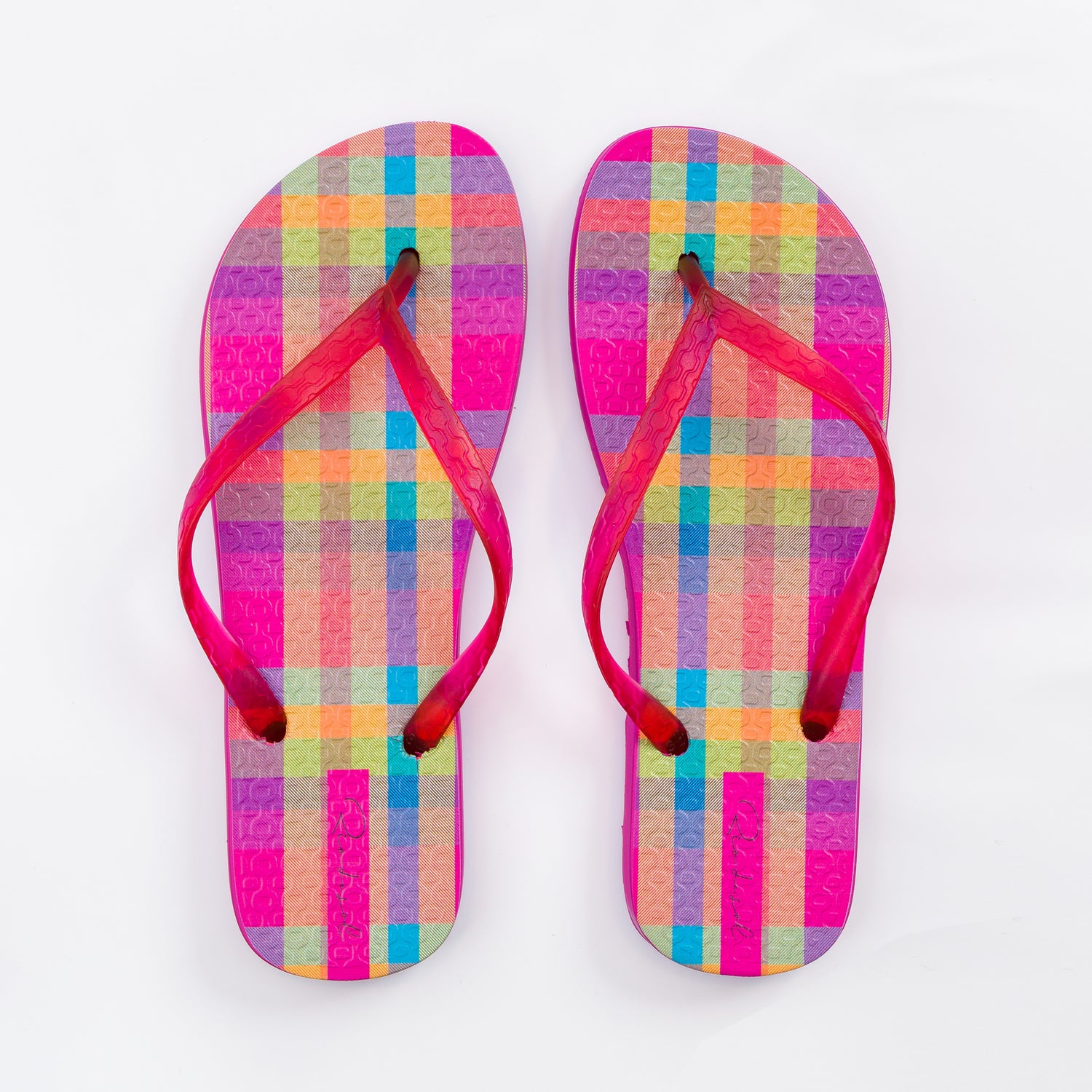 Product Front: Rio De Sol Flip-Flop Tulip-Garden Slim