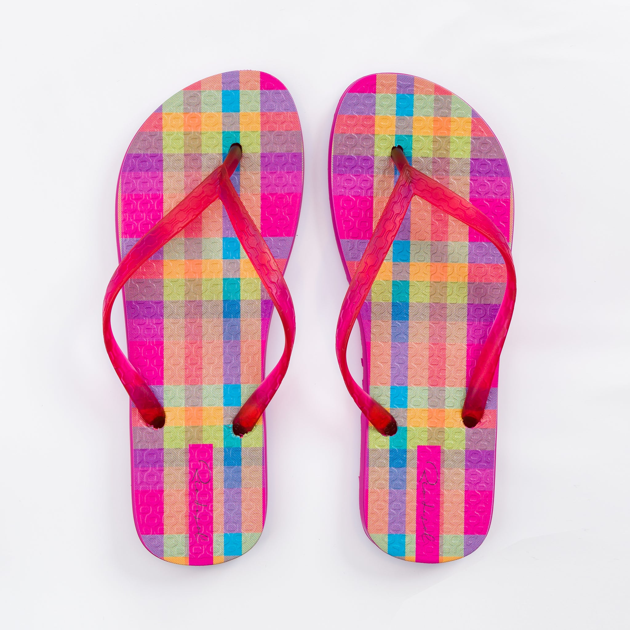 Product Front: Rio De Sol Flip-Flop Tulip-Garden Slim