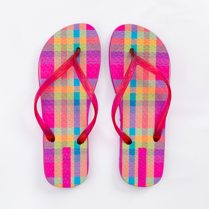 Product Front: Rio De Sol Flip-Flop Tulip-Garden Slim