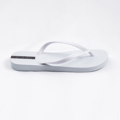 Image 03: Rio De Sol Flip-Flop White Slim