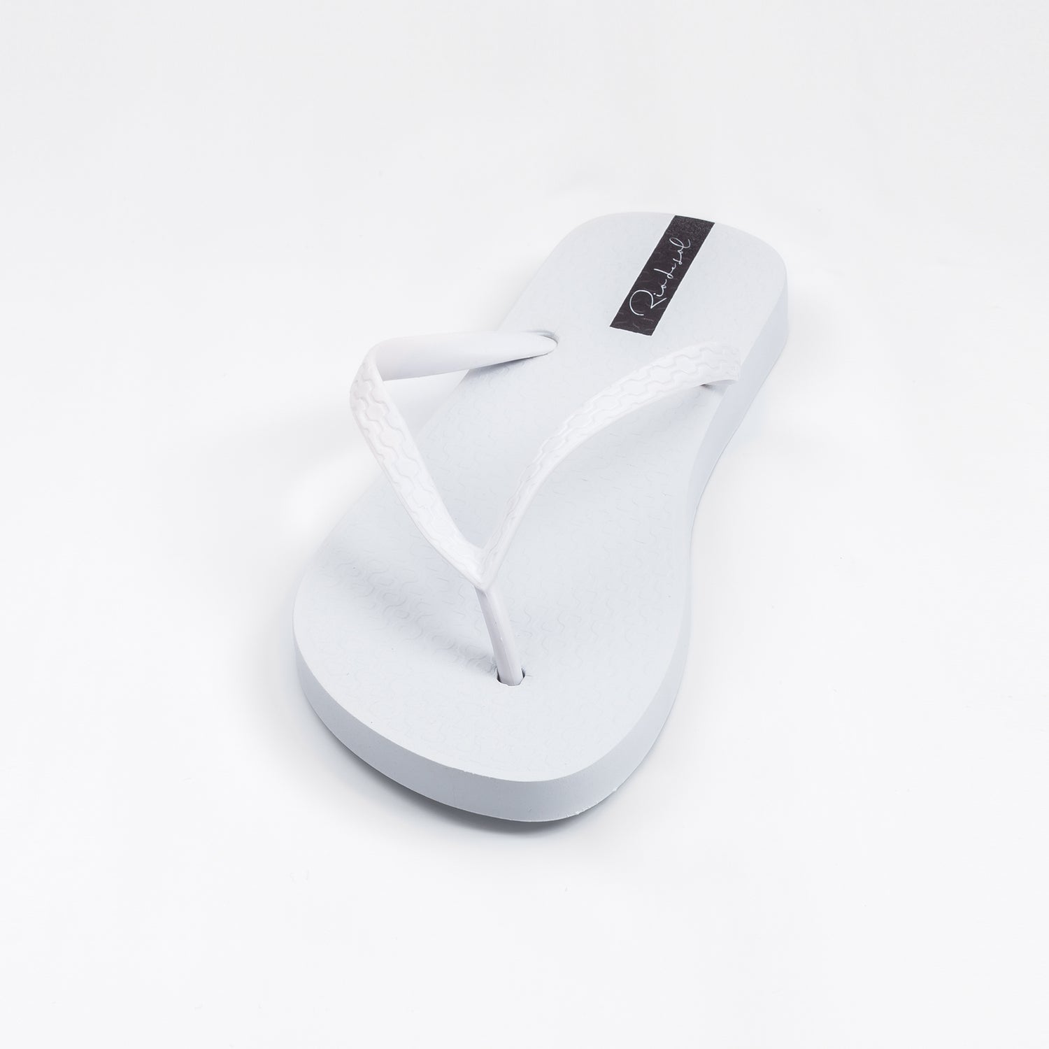 Image 05: Rio De Sol Flip-Flop White Slim