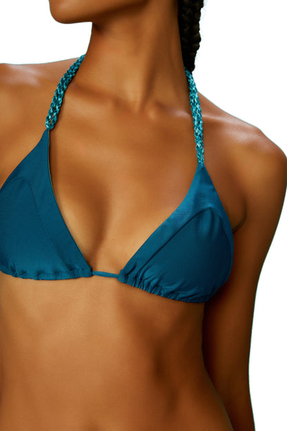 Set Azul Prata Fada