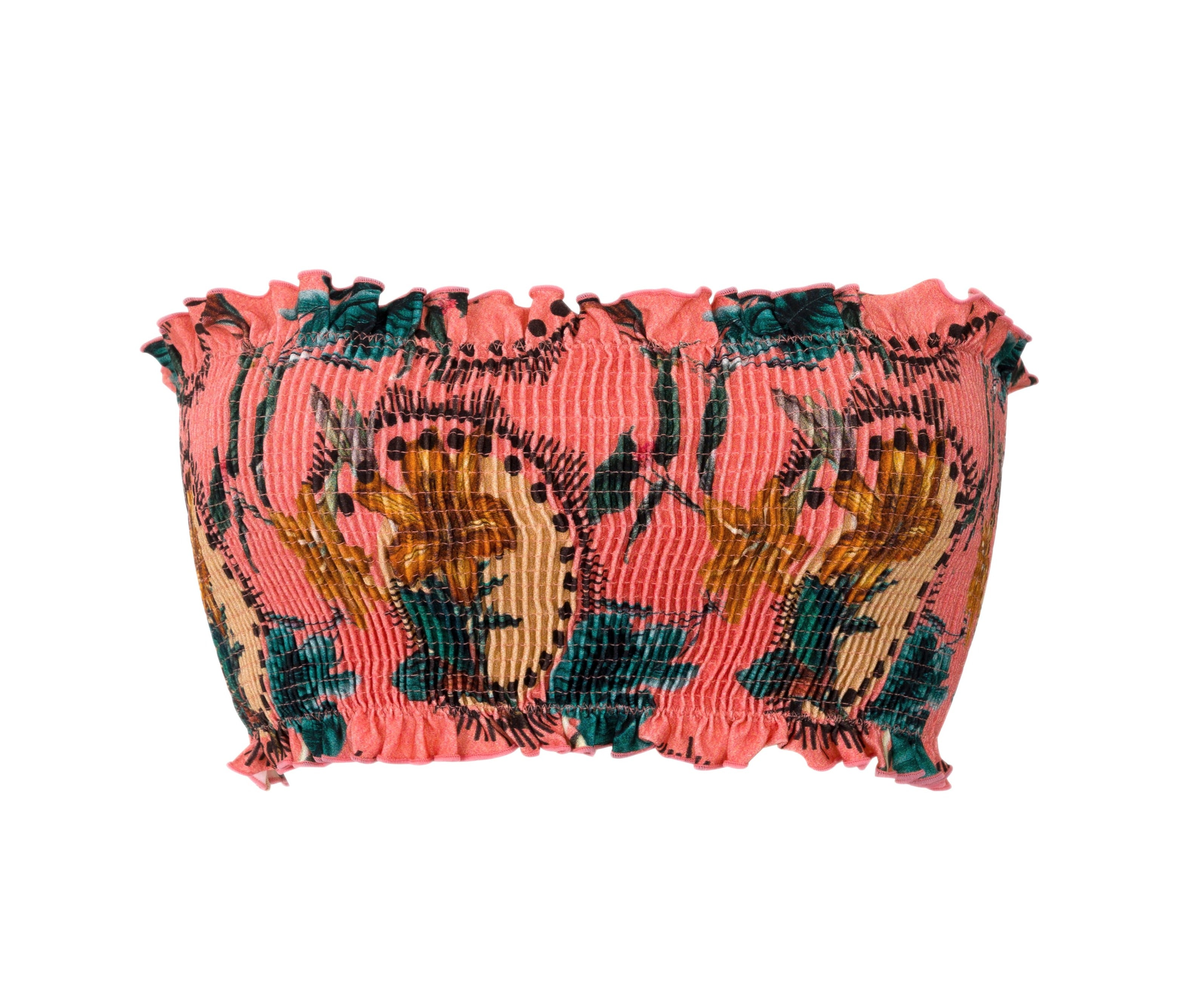 Top Calor Floral Rosa