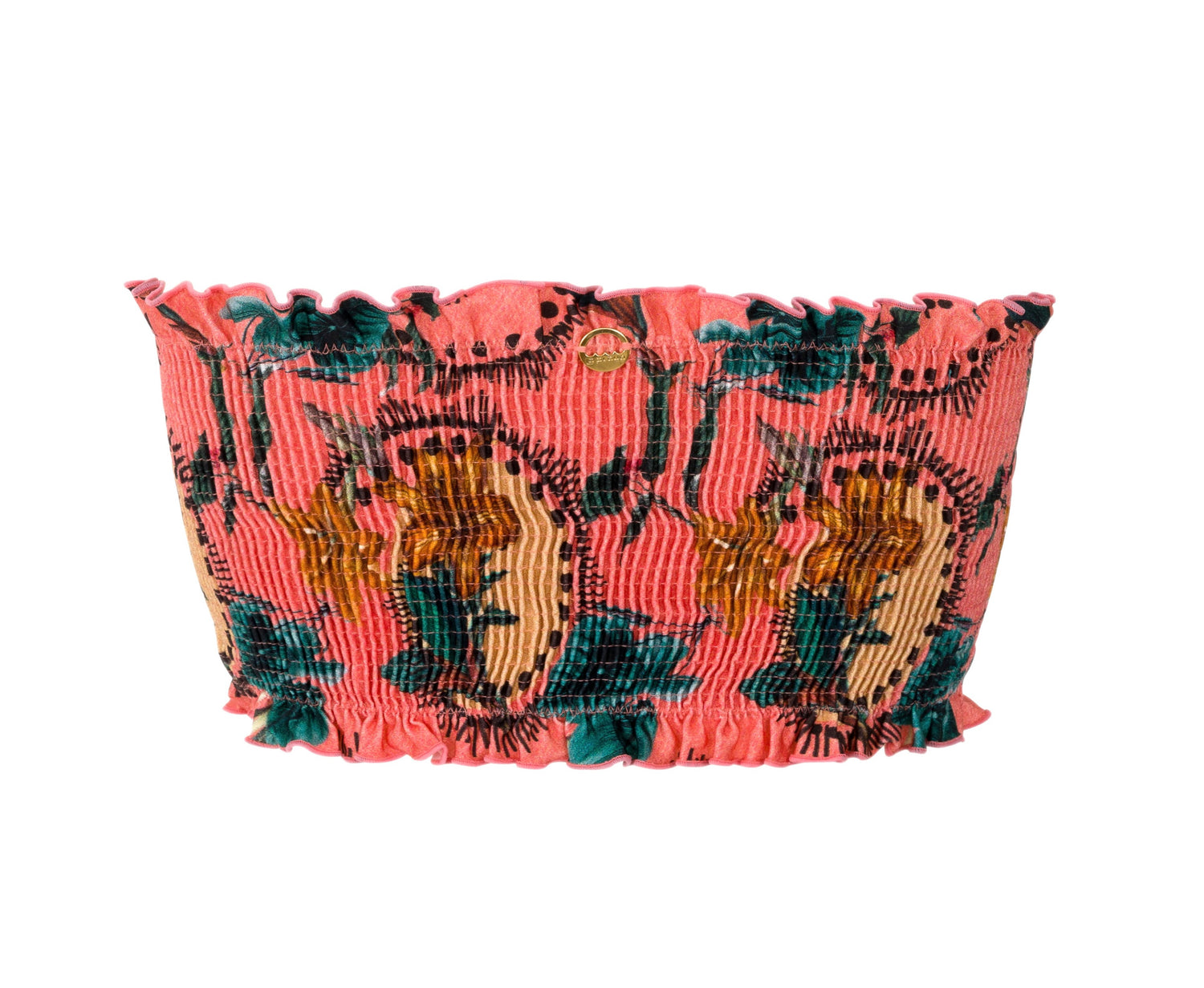 Top Calor Floral Rosa