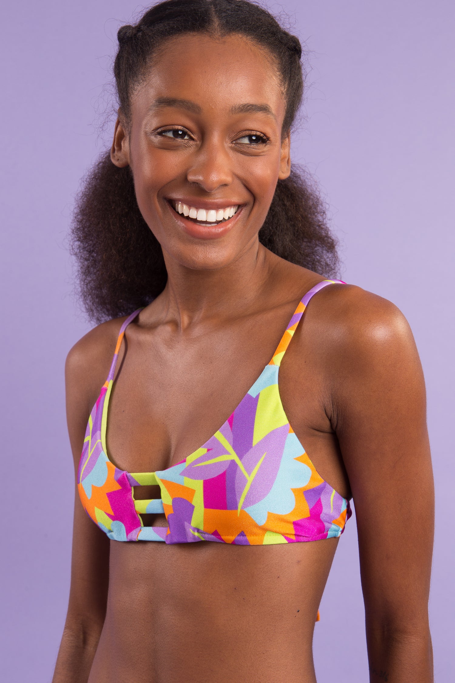 Rio de Sol Set Dreams Bra-Trio Nice - Geometric Print - UPF 50+ – Rio Swim  Shop