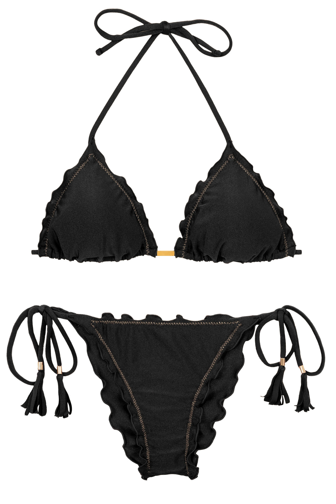 Set Shimmer-Black Frufru