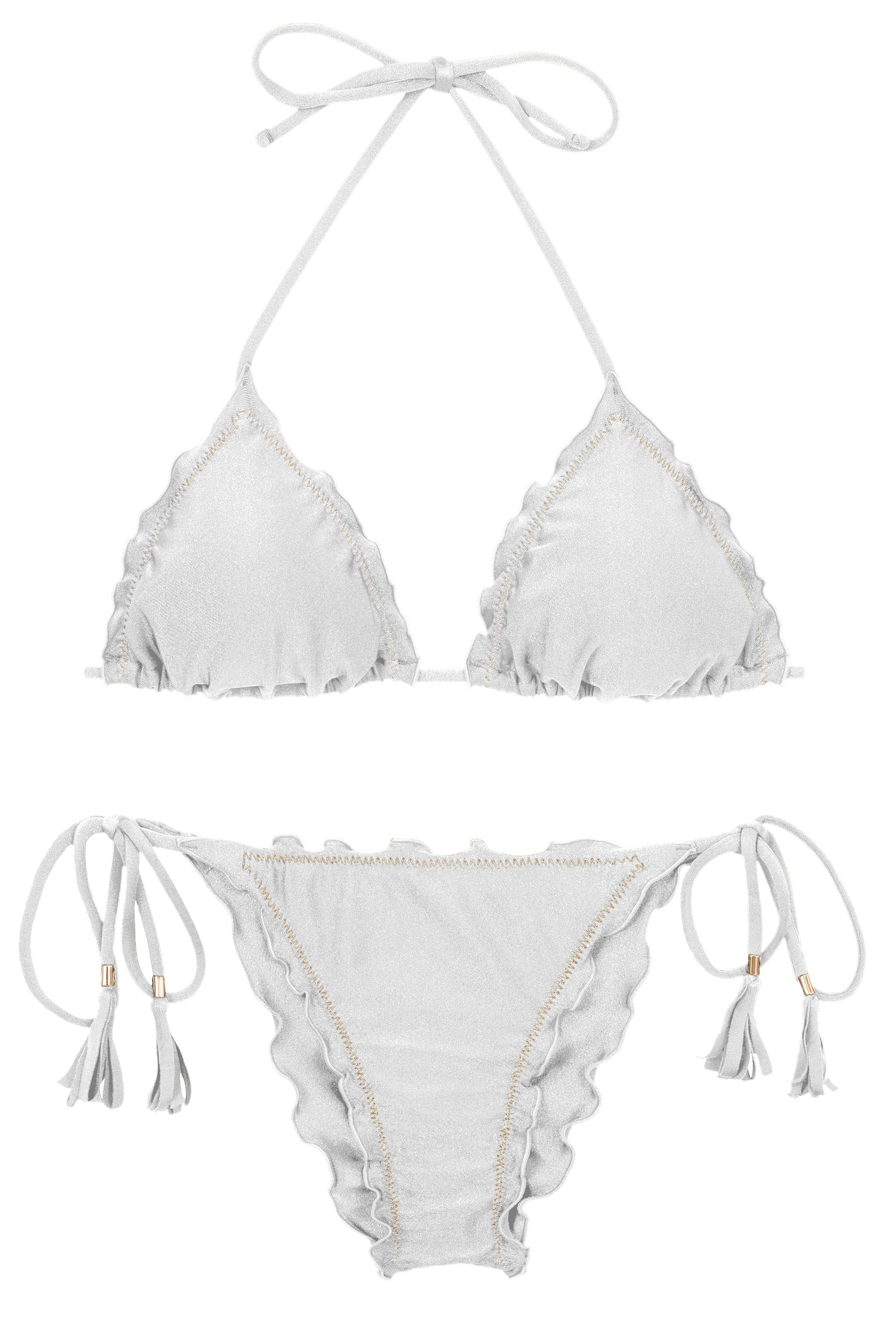 Set Shimmer-White Frufru